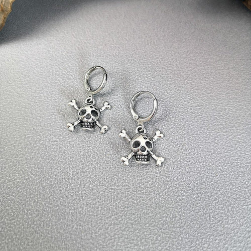 Halloween Funny Earrings Female Personality Ghost Pumpkin Bat Cartoon