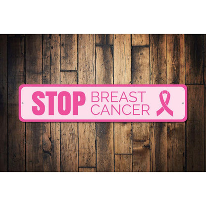 Stop Breast Cancer Sign