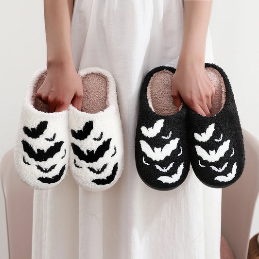 Halloween Bat Slippers