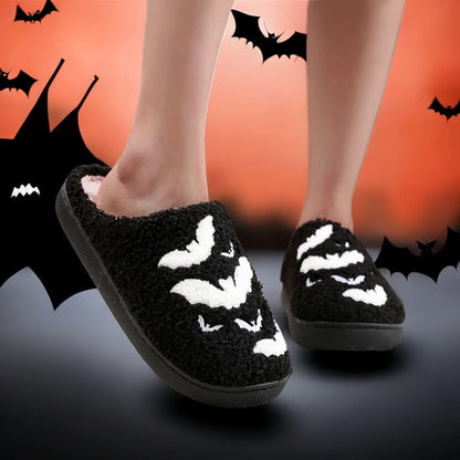 Halloween Bat Slippers