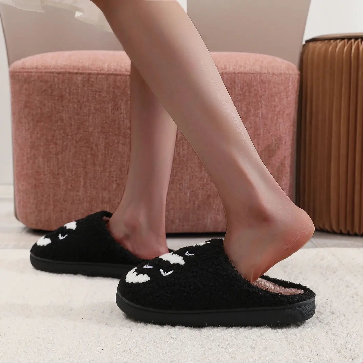 Halloween Bat Slippers