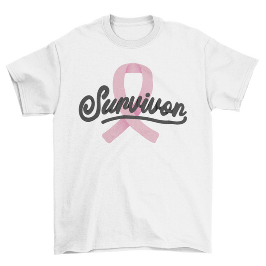 Breast cancer survivor t-shirt