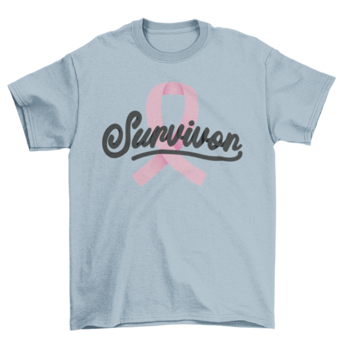 Breast cancer survivor t-shirt