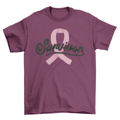 Breast cancer survivor t-shirt