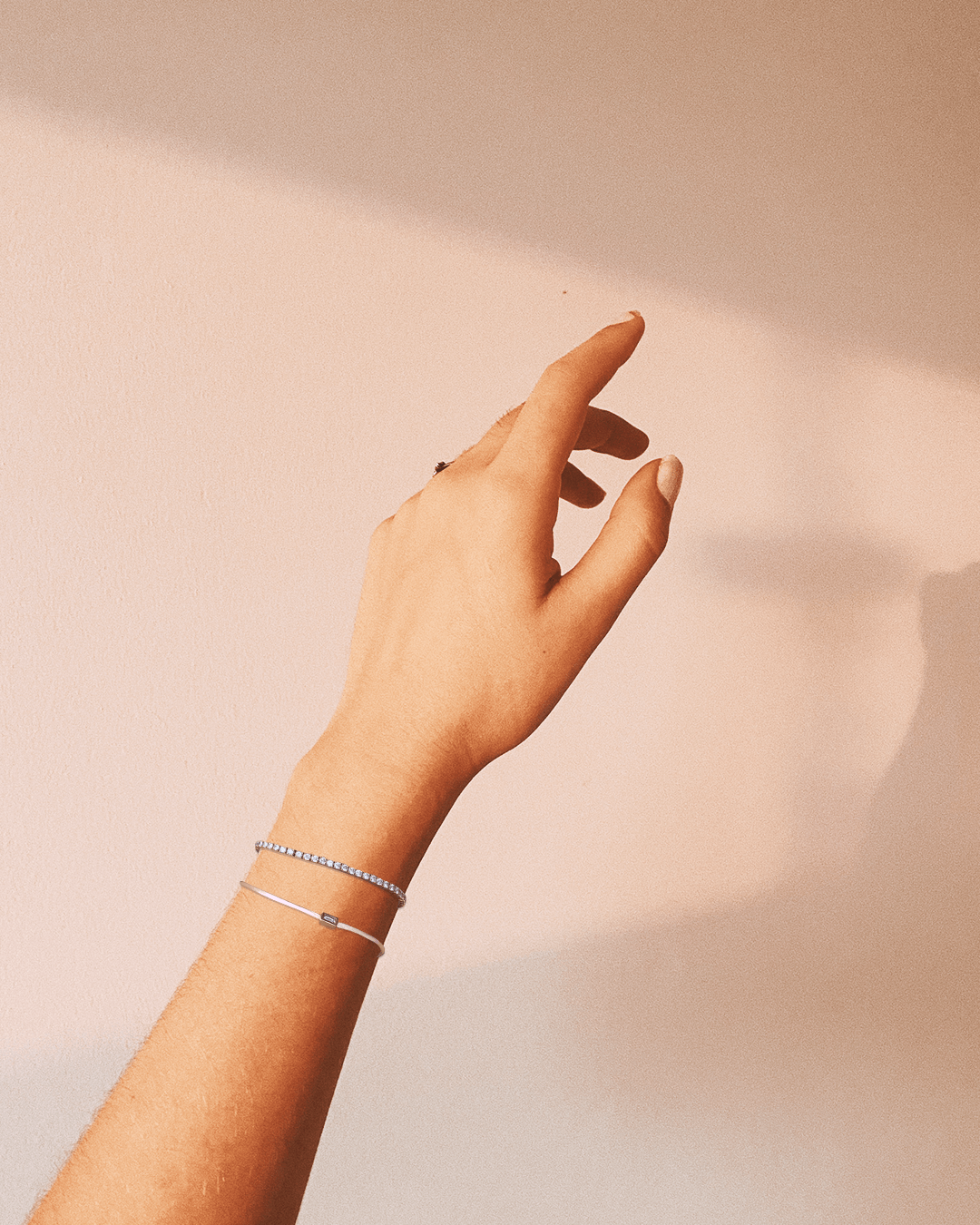 Breast Cancer String Bracelet