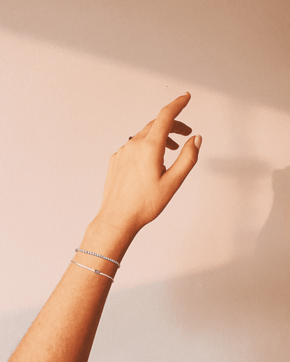 Breast Cancer String Bracelet